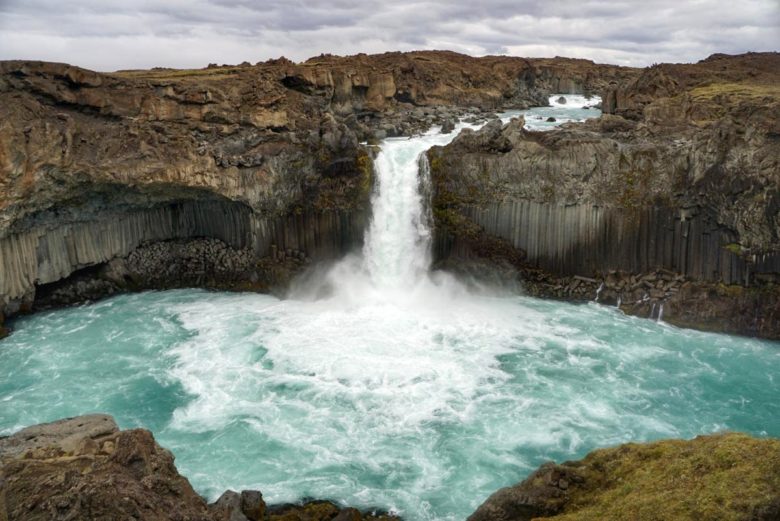 Island Aldeyjarfoss Wasserfall