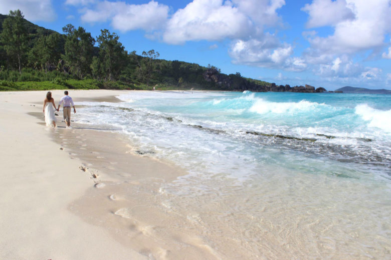 Grand Anse - Hochzeit - La Digue