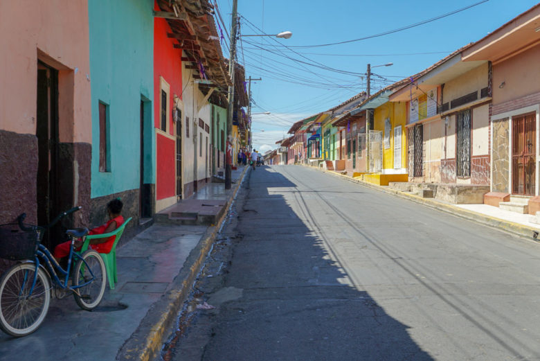 Straßen in Granada - Nicaragua