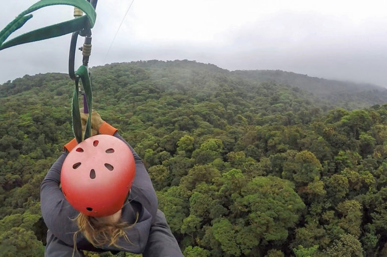 Über dem Nebelwald - Ziplining Selvatura