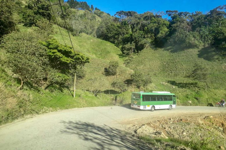 Staubige Straßen nach Monteverde