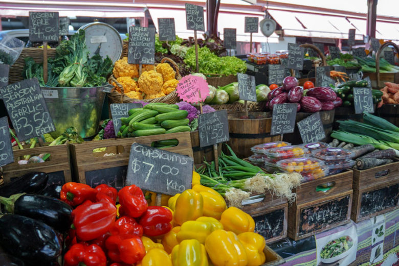 Queen Victora Market in Melbourne Australien