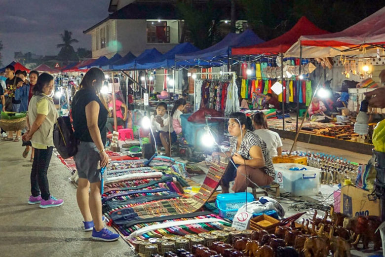 Nachtmarkt Luang Prabang