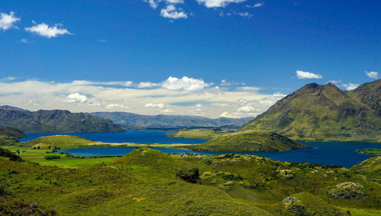 Ausblick Queenstown/Wanaka