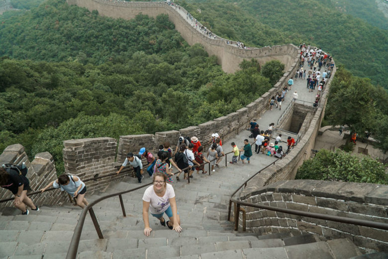 Große Mauer Badaling Steigungen