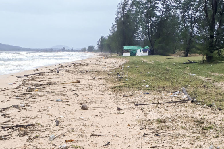 Müll am Strand von Phu Quoc