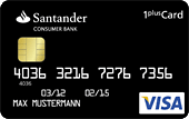 Santander 1plus Visa Card