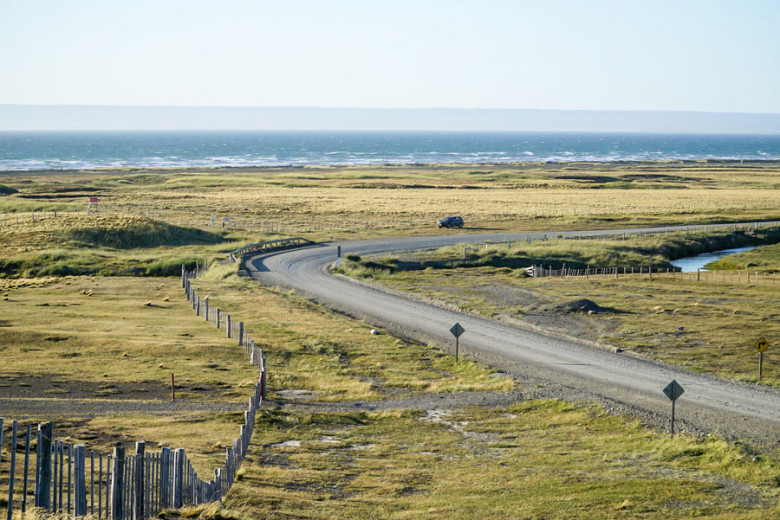 Mietwagen Patagonien - unbefestigte Straßen