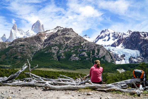 Wanderwetter: Sonne am Fitz Roy