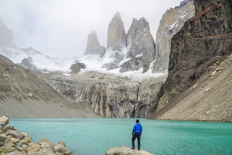 Base las Torres - Wandern im Torres del Paine NP Patagonien