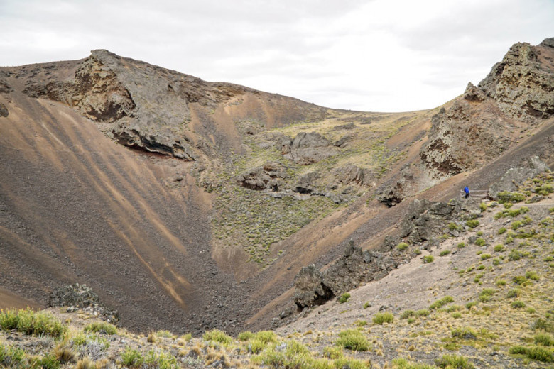 Wandern im Pali Aike Nationalpark Patagonien