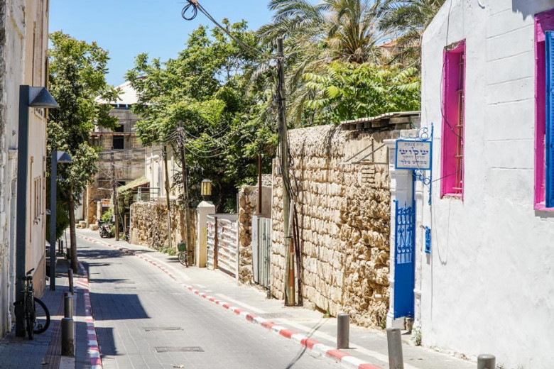 Tel Aviv Israel Floretin und Newe Zedek